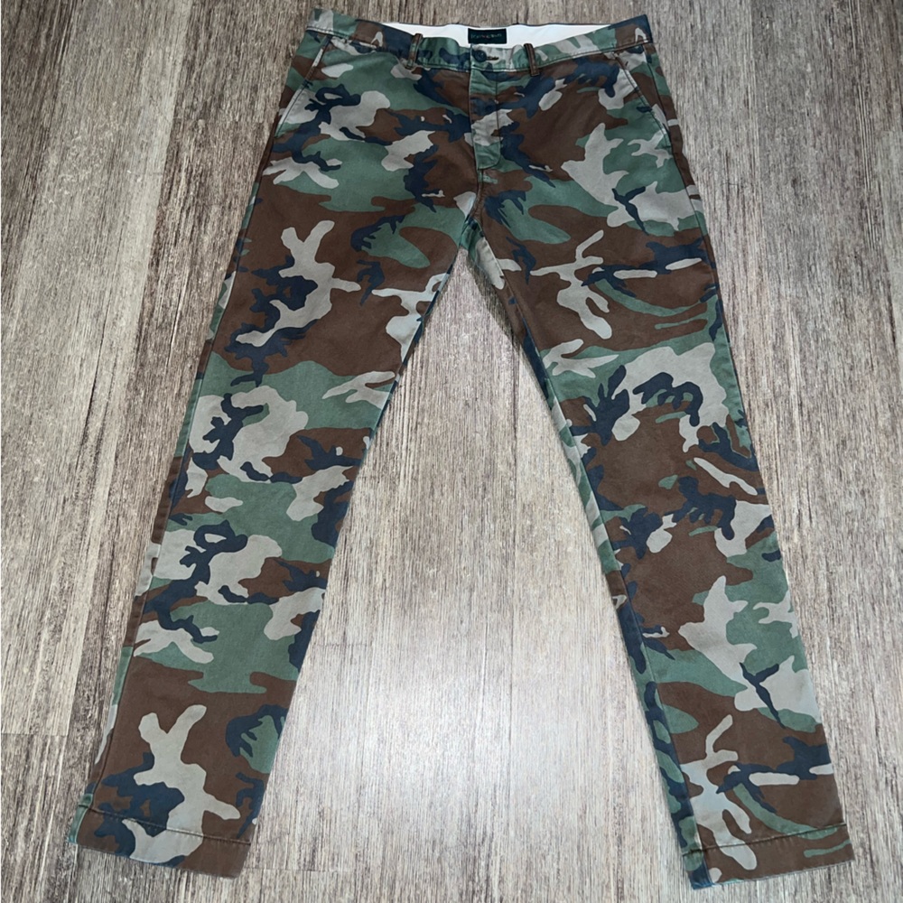 Mens Classic J.Crew Army Fatigue Cargo Pants